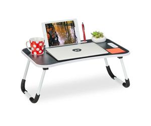 Relaxdays Black Foldable Laptop Table