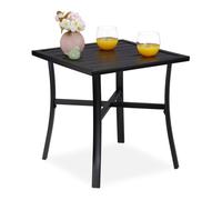 Relaxdays Black Garden Table