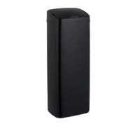 Relaxdays Black Kitchen Bin with Sensor