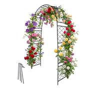Relaxdays Black metal arch