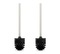 Relaxdays Black Toilet Brush, Set of 2