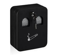 Relaxdays Black Wall-Mounted Ashtray