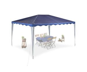 Relaxdays Blue Gazebo 3x4m