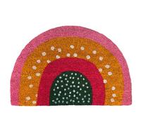 Relaxdays Boho semi-circular mat