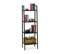 Relaxdays Bookcase with 4 Shelves