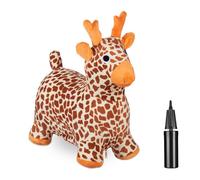 Relaxdays Bouncy Animal Giraffe with Cover