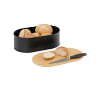 Relaxdays Bread box with cutting board