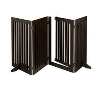 Safety gate Adjustable Stair Fence 2 Feet MDF Material Safety Barrier Easy Setup