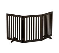 Relaxdays Brown safety gate 70 cm