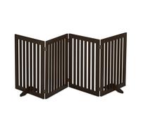Relaxdays Brown safety gate 70 cm