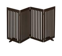 Relaxdays Brown safety gate 92 cm