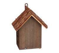 Relaxdays Brown Wooden Ladybird House