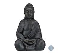 Relaxdays Buddha Figurine Ceramic 50 cm