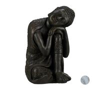 Relaxdays Buddha Figurine Tilted Head 60 cm