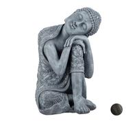 Relaxdays Buddha Figurine Tilted Head 60 cm