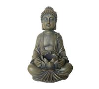 Relaxdays Buddha statue 30cm with lotus