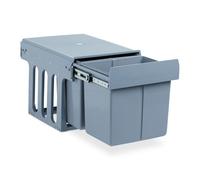 Relaxdays Built-In Kitchen Bin 2 x 15 Litres