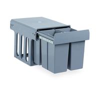 Built-in kitchen bin Recycling Sorter 4 Compartments Pull-Out Waste Bin 4 Bins
