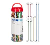 Relaxdays Bungee Cord Set Of 12 4 Sizes