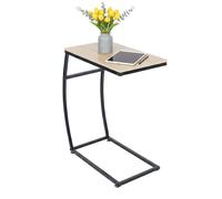 Relaxdays C-shaped end table