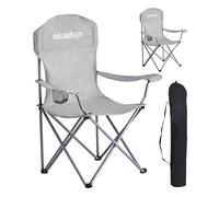 Relaxdays Folding camping chair, set of 2