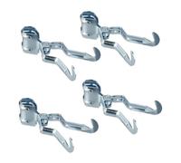 Relaxdays Camping hooks, set of 4