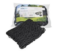 Relaxdays Car Trailer Net, Stretch Cargo Luggage Holder, 3 x 2 m, Black | Stretch luggage net