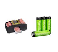 Relaxdays Card Shuffler 2 Decks Electronic Mixing Machine to Shuffle Playing Car