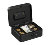 Relaxdays Cash Box with Combination Lock