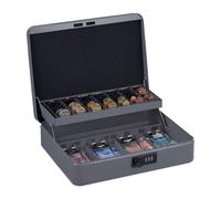 Relaxdays Cash box with number combination