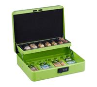 Relaxdays Cash box with number combination