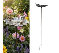 Relaxdays Cast iron bird bath