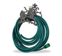 Relaxdays Cast Iron Owl Hose Holder