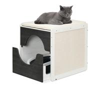 Relaxdays Cat litter cabinet