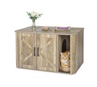 Relaxdays Cat litter cabinet
