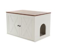 Relaxdays Cat litter cabinet