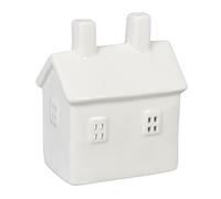 Relaxdays Ceramic House for Tealight Candle