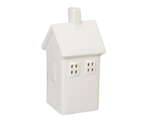Relaxdays Ceramic House Tealight Cover