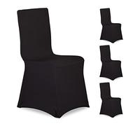 Relaxdays 4x Set Chair Covers