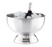 Relaxdays Champagne Cooler Bowl Stainless Steel
