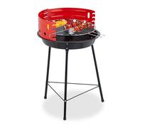 Relaxdays Charcoal Barbecue with Stand Ø 37 cm