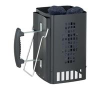 Relaxdays Charcoal Starter with Safety Handle