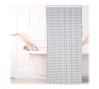 Relaxdays Checkered Shower Roller Blind