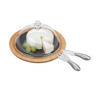 Relaxdays Cheese bell with cutlery