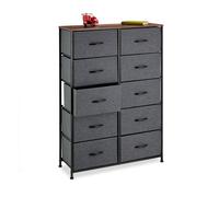 Relaxdays Chest of Drawers, 10 Compartments