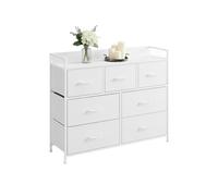 Relaxdays Chest of drawers with 7 fabric bins