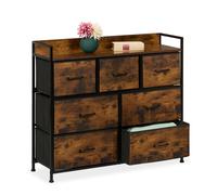 Relaxdays Chest of Drawers with 7 Fabric Drawers