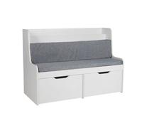 Relaxdays Children's bench with 2 drawers