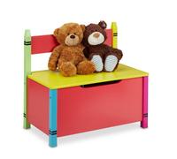 Relaxdays Children's Bench with Storage Space