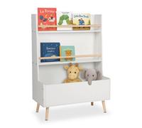 Relaxdays Children's book & toy storage unit